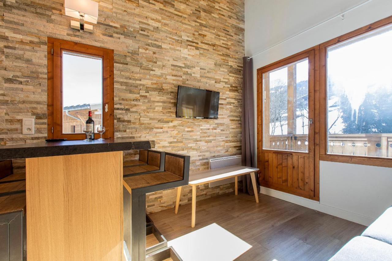 Les Chalets Autrichiens - Megève Екстериор снимка